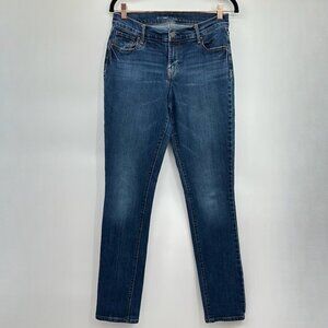 Old Navy Curvy Mid-Rise Straight Leg Jeans Size 2
